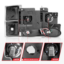Load image into Gallery viewer, ANZO 88-98 Chevrolet C1500 Crystal Headlight Set with Black Housing and Clear Lens