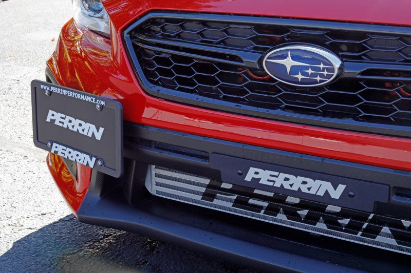 Perrin Performance License Plate Relocation Kit for 2018-2021 Subaru WRX/STI with FMIC