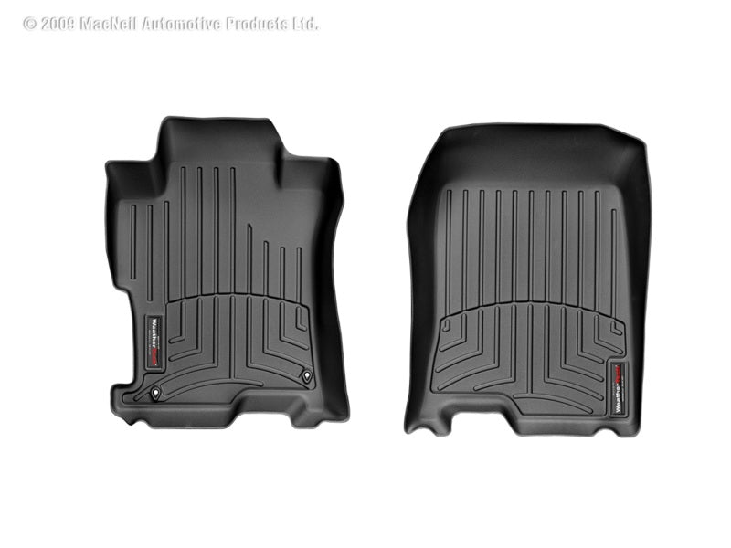 WeatherTech FloorLiner DigitalFit Front Floor Mat for 2008-2010 Honda Accord - Black