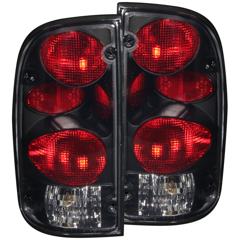 ANZO 1995-2000 Toyota Tacoma Tail Light Assembly with Dark Smoke Lens – G2 Pair