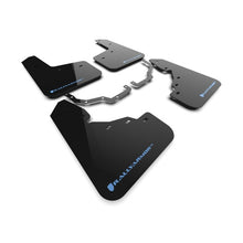 Load image into Gallery viewer, Rally Armor UR Series Mud Flaps for Toyota Land Cruiser 22-26 with Black UV-Resistant Urethane and Light Blue Logo