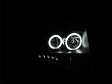 Load image into Gallery viewer, ANZO 2007-2014 Ford Expedition Projector Headlights with Halo and Black Housing