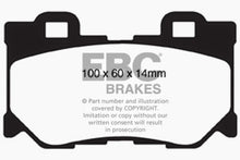 Load image into Gallery viewer, EBC Bluestuff NDX Full Race Brake Pads for Nissan 370Z and Infiniti G37 * High Friction Performance