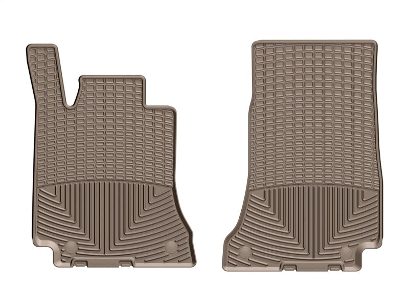 WeatherTech W429TN All-Weather Front Floor Mats, Tan, for 2015-2016 Mercedes-Benz C-Class