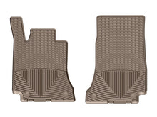 Load image into Gallery viewer, WeatherTech W429TN All-Weather Front Floor Mats, Tan, for 2015-2016 Mercedes-Benz C-Class