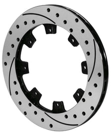 Wilwood UL32 Drilled Performance Brake Rotor - 12.19 inch Diameter, Black Finish, Left Hand