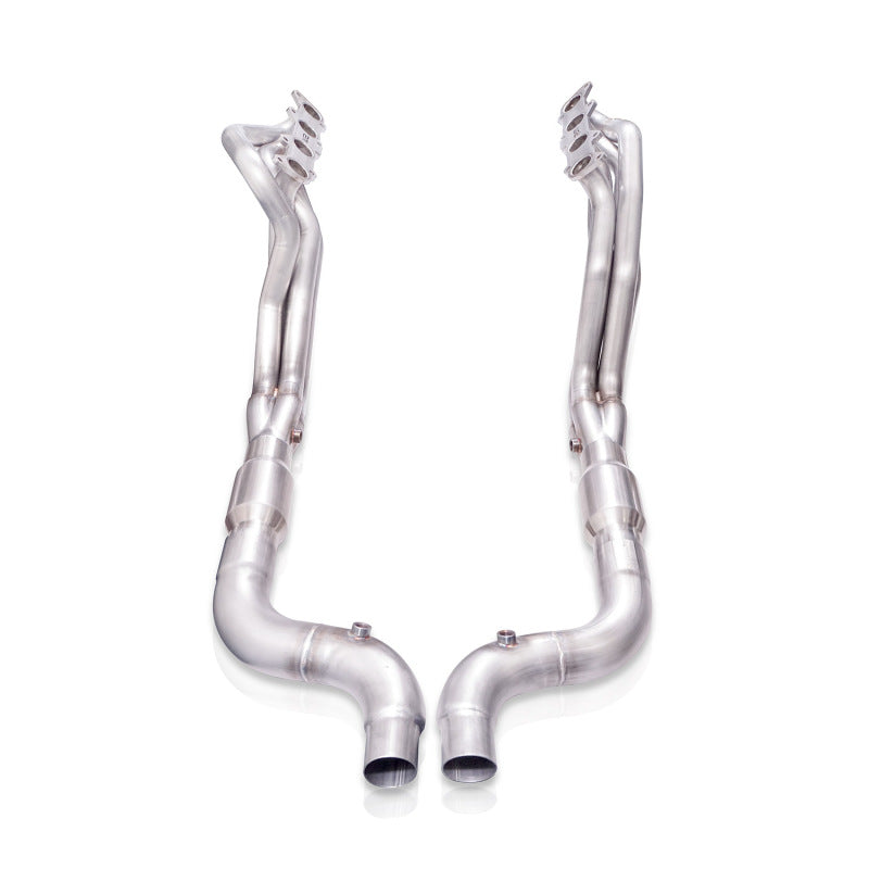 Stainless Works 15-20 Ford Mustang GT Factory Connect 5.0L Long Tube Headers with 3" High-Flow Cats