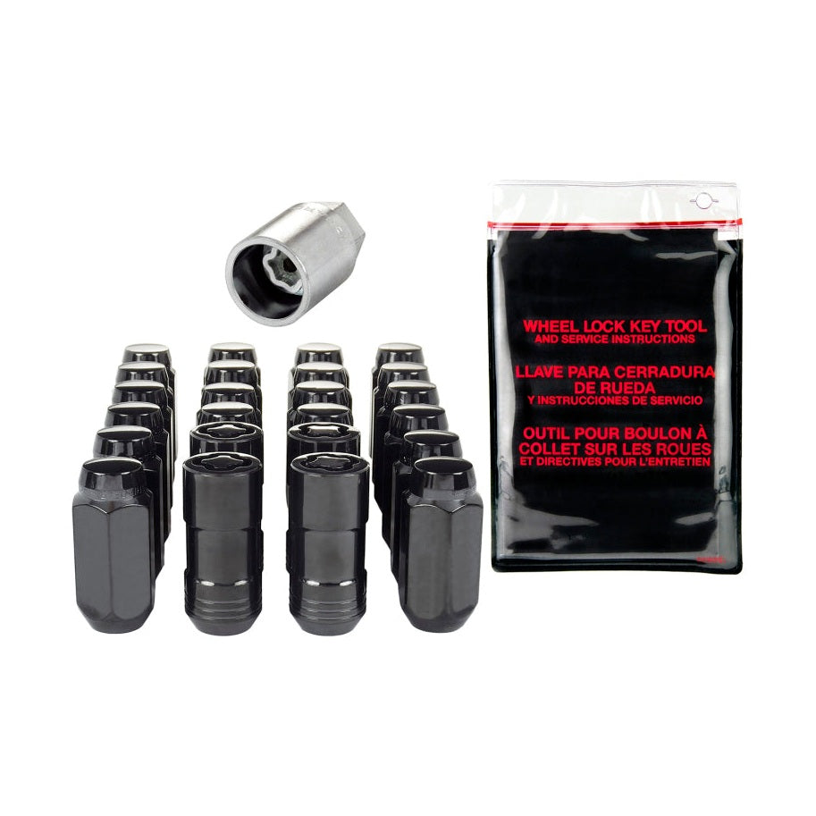 McGard MCG84640 6-Lug Cone Seat Wheel Lock and Lug Nut Installation Kit for Chevrolet and GMC Vehicles
