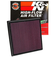 Load image into Gallery viewer, K&amp;N Engineering High-Flow Replacement Air Filter for Chevrolet Cruze, Opel Astra J, and Vauxhall Astra MK6 (Part Number: knn33-2966)