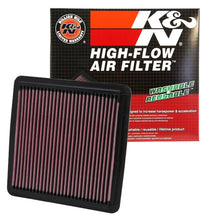 Load image into Gallery viewer, K&amp;N Engineering High-Flow Drop-In Air Filter Part Number KNN33-2304 for Subaru Legacy, WRX, and STi (2005-2008)