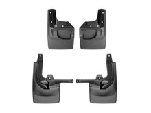Load image into Gallery viewer, WeatherTech DigitalFit No-Drill MudFlap Kit Black for 2018-2019 Jeep Wrangler | Wet110097-120099