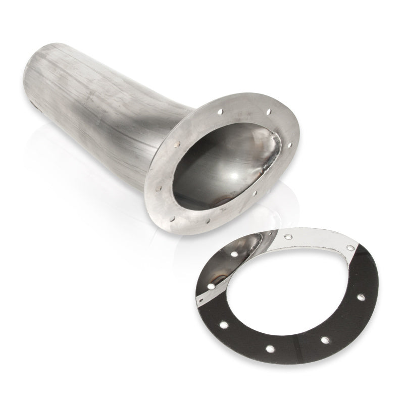 Stainless Works Teardrop Through-Body Exhaust Tip 3.5-inch Diameter