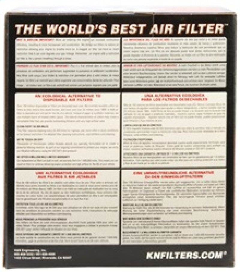 K&N Engineering High-Flow Replacement Air Filter for 2009-2011 Volkswagen Polo and 2010-2011 Audi A1 (Part Number: knnE-2997)