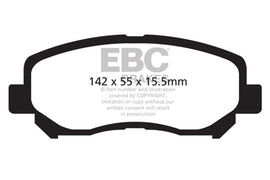 EBC Greenstuff 2000 Series Front Brake Pads DP22134 for Mazda CX-5
