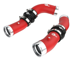 aFe BladeRunner 2.5 & 3 Inch Aluminum Hot and Cold Charge Pipe Kit for Toyota Tacoma 2024+ - Red
