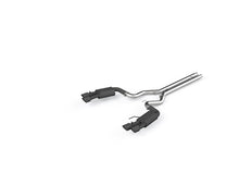 Load image into Gallery viewer, MBRP Armor BLK Series 3-Inch Dual Rear Cat Back Exhaust System for Ford Mustang GT (2018-2022), Black Coated