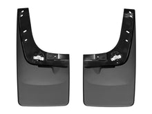Load image into Gallery viewer, WeatherTech WET110012 DigitalFit No-Drill MudFlaps for 2008-2010 Ford F-250 Super Duty, Black