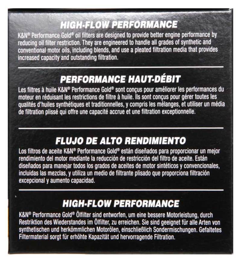 K&N Engineering KNNHP-7014 Cartridge Oil Filter for BMW 2006-2009 3.0L Models