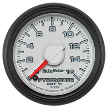 Load image into Gallery viewer, AutoMeter Factory Match 52.4mm Full Sweep Electronic Exhaust Gas Temperature Gauge for Dodge Ram 2500/3500