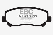 Load image into Gallery viewer, EBC Redstuff Ceramic Low Dust Front Brake Pads for Mazda CX-5 2013-2016