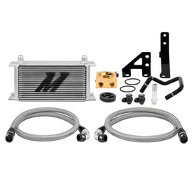 Mishimoto 2015-2021 Subaru WRX Thermostatic Oil Cooler Kit - Direct Fit, 19-Row Aluminum Cooler with Thermostat