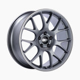 BBS - CH-R - 19x8.5 / +51mm Offset / 5x130 / 71.6mm Bore (Satin Titanium Polished Rim Protector)