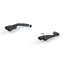 Load image into Gallery viewer, MBRP Armor BLK Series 2.5-Inch Black Coated Non-Active Dual Axle Back Exhaust System for 2018-2022 Ford Mustang GT