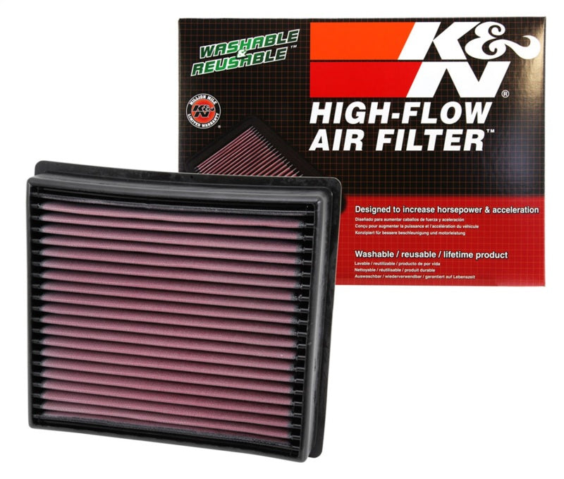 K&N Replacement Panel Air Filter for 2013-2014 Dodge Ram 2500/3500/4500/5500 6.7L Diesel * Part Number KNN33-5005