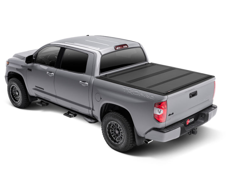 BAK BAKFlip MX4 (GEN 3) Hard Folding Truck Bed Cover for Toyota Tundra 6' 6" Bed with Deck Rail System - Matte Finish