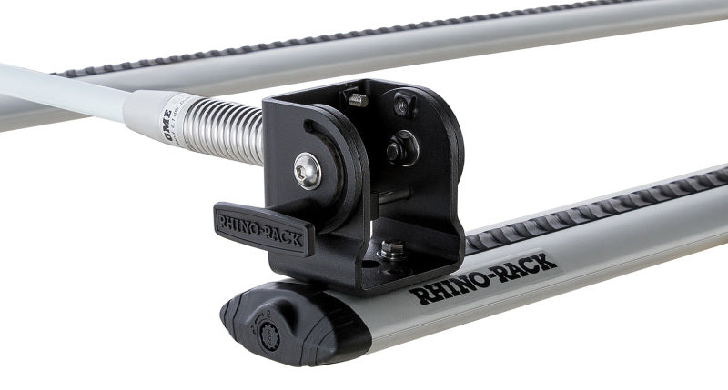 Rhino-Rack Pioneer Folding Aerial Bracket Part Number RHR43196 for Versatile Antenna Mounting