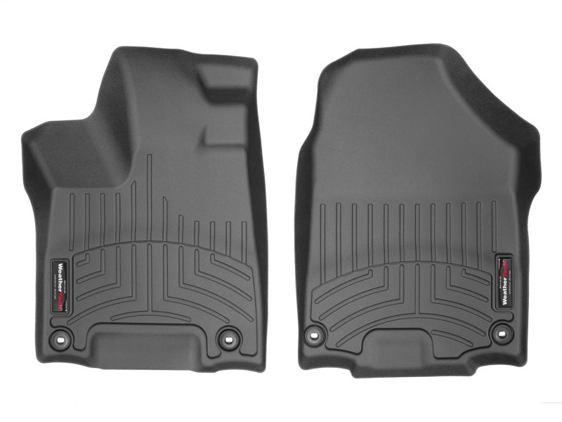 WeatherTech DigitalFit Front FloorLiner for 2017-2018 Honda Ridgeline, Black