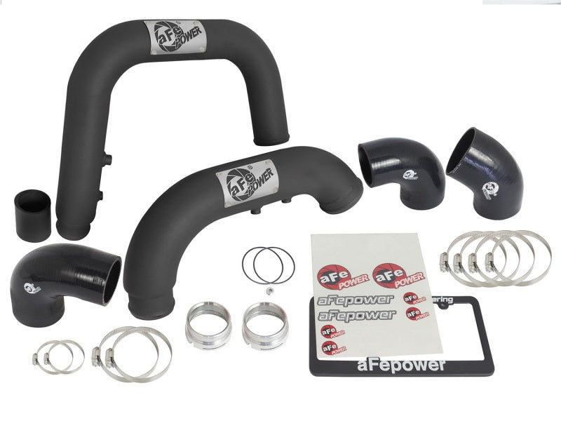 aFe BladeRunner Black Intercooler Tubes Combo for 2016-2018 GM Colorado and Canyon with 2.8L Turbo Engine (Part #AFE46-20264-B)