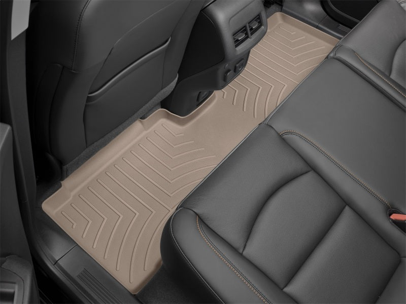 WeatherTech DigitalFit Rear FloorLiner for 2021 Chevrolet Tahoe and Suburban - Tan