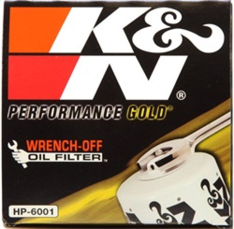 K&N Engineering Part Number KNNHP-6001 Premium Oil Filter for Ford F-250 and F-350 (1996-2003)