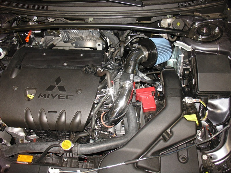 Injen 08-13 Mitsubishi Lancer & Outlander Sport 2.0L Short Ram Intake with MR Technology and Air Fusion - Polished Finish