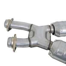 Load image into Gallery viewer, BBK 86-93 Ford Mustang 5.0 High Flow X Pipe with Catalytic Converters - 2-1/2 inch
