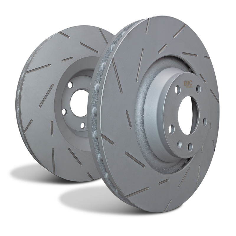 EBC USR7875 USR Series Front Slotted Brake Rotor Set for Hyundai Elantra N and Kona N