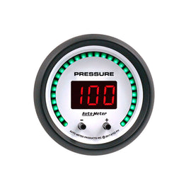AutoMeter Phantom Elite Digital Fluid Pressure Gauge 52.4mm - 0-1600 PSI / 0-110 BAR with Dual Readings and Custom Alarms