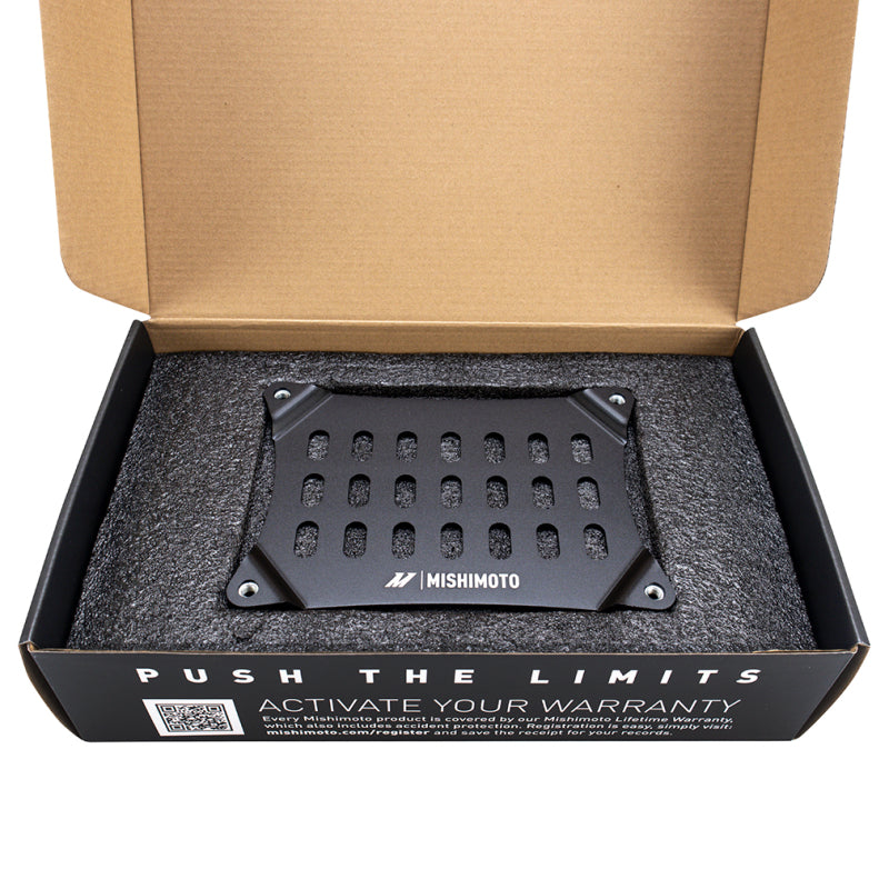 Mishimoto 2024+ Ford Mustang V8 License Plate Relocation Kit - Improve Airflow and Front-End Aesthetics