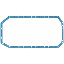Fel-Pro 1837 Engine Oil Pan Gasket Set – Composite Material with Steel Core and Silicone Coating