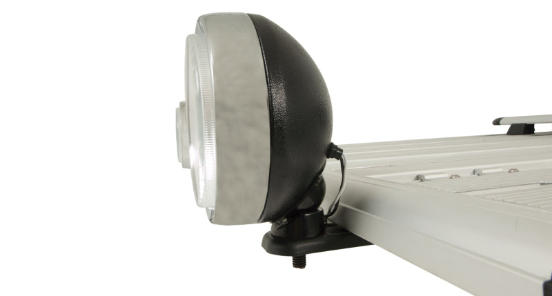 Rhino-Rack Pioneer LED and Spot Light Bracket Kit (Part RHR43156) – Strong Powder Coated Steel Mounting Solution for Rhino-Rack Pioneer Range