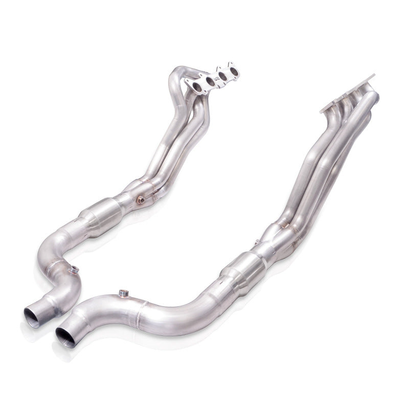 Stainless Works 15-20 Ford Mustang GT Factory Connect 5.0L Long Tube Headers with 3" High-Flow Cats