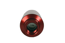 Load image into Gallery viewer, Aeromotive In-Line Filter with 10 Micron Microglass Element - AN-10 Size, Red Anodized Finish