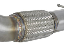 Load image into Gallery viewer, aFe Twisted Steel 3-Inch Stainless Steel Mid-Pipe for Honda Civic Type R 2017-2021