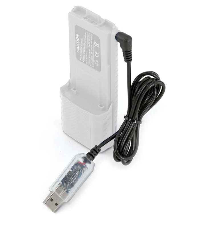 Rugged Radios USB Charging Cable for R1 V3, GMR2 & GMR2 Plus Handheld Radios - Part RGDUSB-BAT-RH