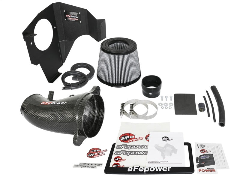 aFe POWER Magnum FORCE Carbon Fiber Stage 2 Pro Dry S CAI System for Dodge Challenger, Charger, Chrysler 300 SRT8 6.4L V8 (2011-2018)
