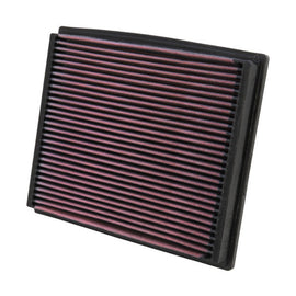 K&N Engineering High-Flow Drop-In Air Filter Part Number KNn33-2125 for Volkswagen Passat, Audi, Skoda