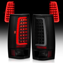 Load image into Gallery viewer, ANZO 2007-2014 Chevy Tahoe LED Tail Light Assembly with Smoke Lens and Black Housing