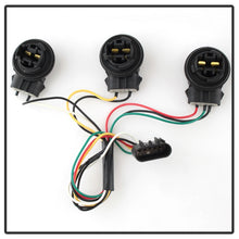 Load image into Gallery viewer, Spyder Euro Style Tail Lights for Chevrolet Trailblazer 2004-2009 with Black Finish and Stock Bulb Compatibility