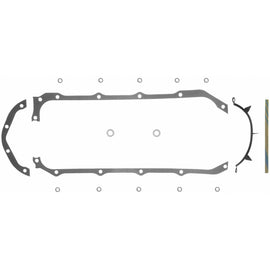 Fel-Pro 1814 Engine Oil Pan Gasket Set with Rubber-Coated Fiber for V8 Engines